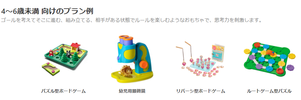 4歳~6歳の子供のおもちゃ